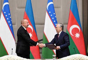 Prezident İlham Əliyevin Özbəkistana səfəri bu ölkənin mətbuatında geniş işıqlandırılıb (COPY 2024.08.23 23:01)
