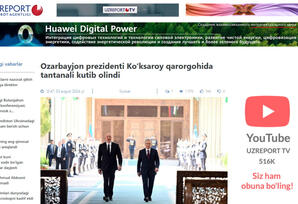 Prezident İlham Əliyevin Özbəkistana səfəri bu ölkənin mətbuatında geniş işıqlandırılıb (COPY 2024.08.23 23:01)