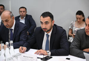 Şəkidə məktəb binası layihəsinin ekoloji qiymətləndirilməsi həyata keçirilib - FOTOLAR