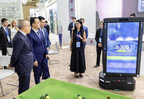 “ASAN xidmət”dəki innovasiyalar Özbəkistanda beynəlxalq sərgidə təqdim olunub - FOTOLAR 