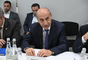 Şəkidə məktəb binası layihəsinin ekoloji qiymətləndirilməsi həyata keçirilib - FOTOLAR