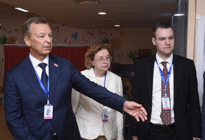 MDB PA-nın müşahidəçiləri mətbuata açıqlama verilib - FOTOLAR