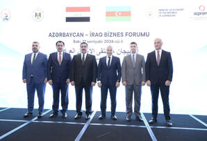 Bakıda Azərbaycan-İraq biznes forumu keçirilib
