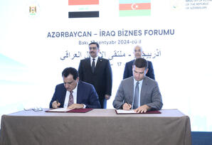 Bakıda Azərbaycan-İraq biznes forumu keçirilib