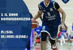 "Naxçıvan" klubu baş məşqçi və üç basketbolçu ilə müqavilə müddətini uzadıb - FOTO 