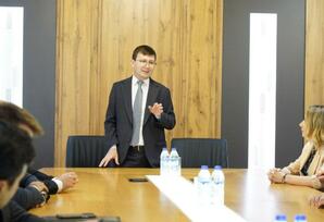 Özbəkistan İnformasiya və Kütləvi Kommunikasiya Agentliyi ilə tanışlıq olub - FOTO