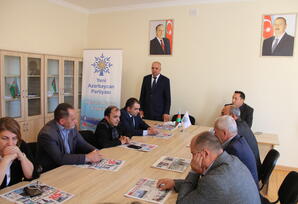 YAP Ağstafa rayon təşkilatının Ərazi Partiya Təşkilatında tədbir keçirilib ŞƏRH