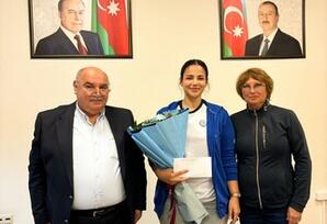 Azərbaycan atıcıları təltif olunublar Azərbaycan atıcıları təltif olunublar - FOTOLAR