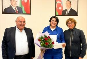Azərbaycan atıcıları təltif olunublar Azərbaycan atıcıları təltif olunublar - FOTOLAR