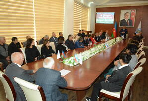 Tərtərdə 18 oktyabr Müstəqilliyin Bərpası Gününə həsr olunmuş tədbir keçirilib TƏDBİR