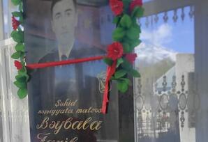 Şəhidin doğum günü məzarı ziyarət olunub ŞƏRH