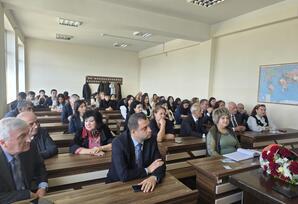 BDU-da “Tarixi ədaləti bərpa edən lider” adlı tədbir keçirilib TƏDBİR