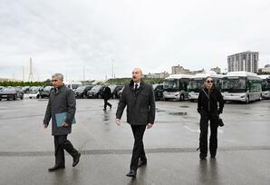 İlham Əliyev COP29-la bağlı yaradılan şəraitlə tanış olub