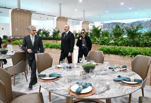 İlham Əliyev COP29-la bağlı yaradılan şəraitlə tanış olub