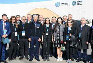 Media nümayəndələri COP29-a hazırlıqla bağlı yekun işlərlə tanış olub - FOTOLAR 