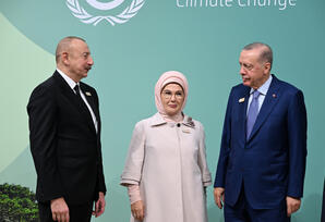 Bakıda COP29-un Liderlər Sammitinin iştirakçılarının qarşılanma mərasimi keçirilib - YENİLƏNİB - FOTOLAR