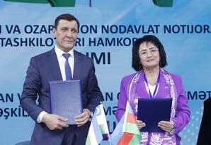 Daşkənddə Azərbaycanla Özbəkistan QHT-ləri arasında Əməkdaşlıq Memorandumları imzalanıb FOTOLAR