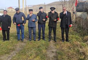 Şəhidin əziz xatirəsi böyük ehtiramla yad edildi