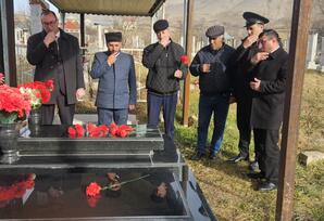 Şəhidin əziz xatirəsi böyük ehtiramla yad edildi