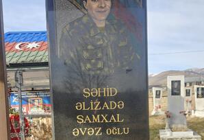 Şəhidin əziz xatirəsi böyük ehtiramla yad edildi