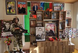 Şəhidin əziz xatirəsi böyük ehtiramla yad edildi