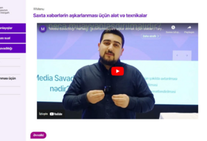 “medialiteracy.media.gov.az” platformasında onlayn kurs istifadəyə verilib - FOTOLAR