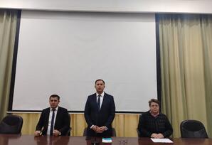 Yeni Azərbaycan Partiyası tərəfindən irəli sürülmüş bələdiyyə namizədləri ilə görüş keçirilib