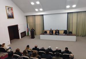 Yeni Azərbaycan Partiyası tərəfindən irəli sürülmüş bələdiyyə namizədləri ilə görüş keçirilib