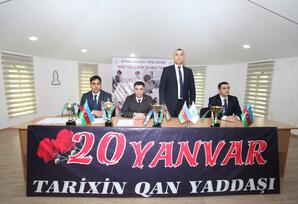 Tərtərdə “20 Yanvar” faciəsinə həsr olunmuş şahmat üzrə rayon birinciliyinə start verilib