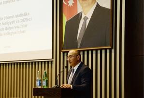 Dövlət Statistika Komitəsində geniş kollegiya iclası keçirilib