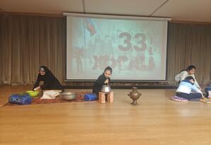 Nəsimidə  “Xocalı faciəsi bizim qan yaddaşımızdır” adlı tədbir keçirilib