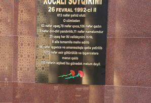 Ağcabədidə Xocalı soyqırımının 33-cü ildönümü ilə əlaqədar anım tədbiri keçirilib