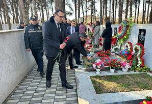 Ağcabədidə Xocalı soyqırımının 33-cü ildönümü ilə əlaqədar anım tədbiri keçirilib