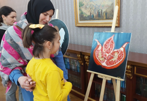 Tbilisidə azərbaycanlı rəssamın sərgisi açılıb