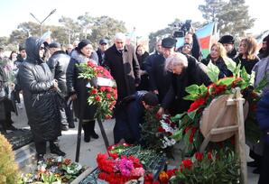 Şəhid Şəhriyar Əlibəylinin şəhadətinin ikinci ildönümündə məzarı ziyarət olunub