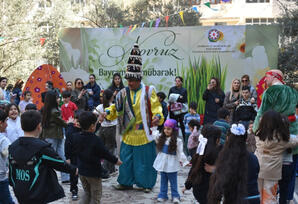 Paytaxtın abad məhəllələrindəki Novruz şənlikləri davam edir - FOTOLAR 