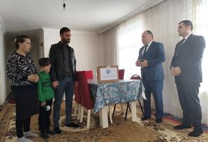 Şəhid və qazi ailələrinə hər zaman diqqət və qayğı göstərilir