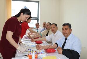 Samuxda qanvermə aksiyası keçirilib FOTOLAR