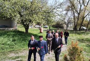 Şəhidin xatirəsi ehtiramla anıldı - FOTOLAR