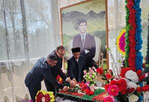 Şəhidin xatirəsi ehtiramla anıldı - FOTOLAR