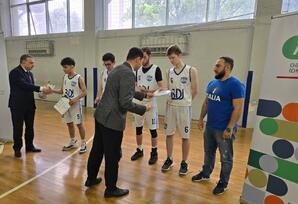 Yasamal  silsilə idman yarışları çərçivəsində “basketbol” idman növü üzrə yarış baş tutub - FOTOLAR