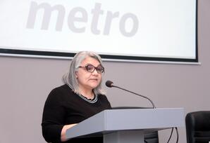 “Bakı Metropoliteni” QSC-də Ümummilli Lider Heydər Əliyevin anadan olmasının 102-ci il dönümünə həsr edilmiş tədbir keçirilib - FOTOLAR