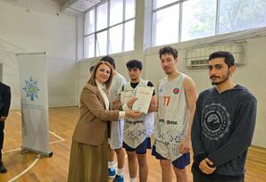 Yasamal  silsilə idman yarışları çərçivəsində “basketbol” idman növü üzrə yarış baş tutub - FOTOLAR