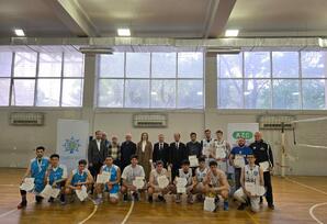 Yasamal  silsilə idman yarışları çərçivəsində “basketbol” idman növü üzrə yarış baş tutub - FOTOLAR