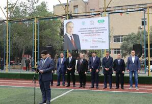 Yasamal rayonunda Ümummilli Lider Heydər Əliyevin anadan olmasının 102-ci ildönümünə həsr olunmuş idman yarışlarına yekun vurulub - FOTOLAR