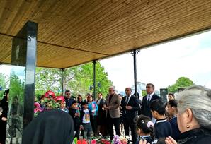 AĞSTAFA RAYONUNDA TOVUZ DÖYÜŞLƏRİ ŞƏHİDİ VÜQAR SADIQOVUN DOĞUM GÜNÜNDƏ XATİRƏSİ ANILIB