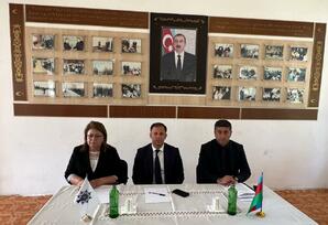 YAP Samux rayon təşkilatının  ərazi partiya təşkilatlarında hesabat-seçki yığıncaqları keçirilib - FOTOLAR