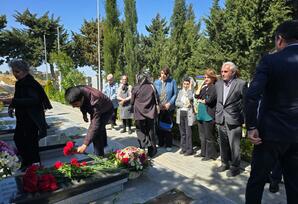 Şəhid Taleh Yusifovun məzarı ziyarət olunub