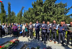 Şəhid Taleh Yusifovun məzarı ziyarət olunub