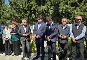 Şəhid Taleh Yusifovun məzarı ziyarət olunub